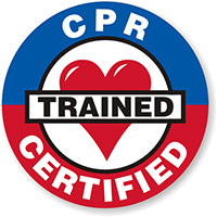 CPR Trained Certified logo